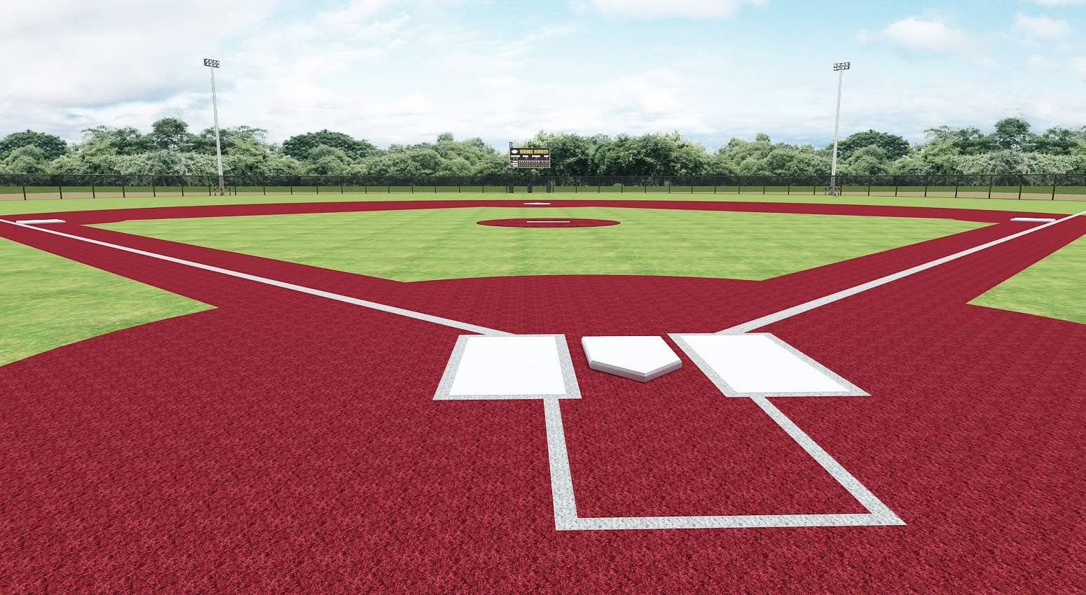 Full Baseball Field